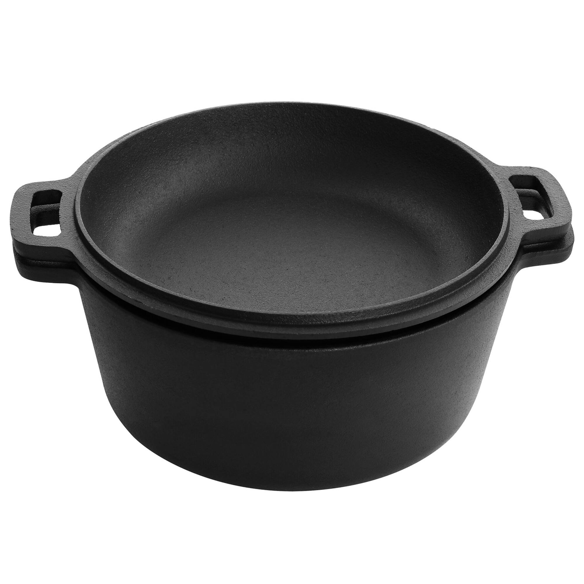 MegaChef 12 Piece Round PreSeasoned Cast Iron Cookware Set